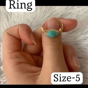 Ring made by my daughter.